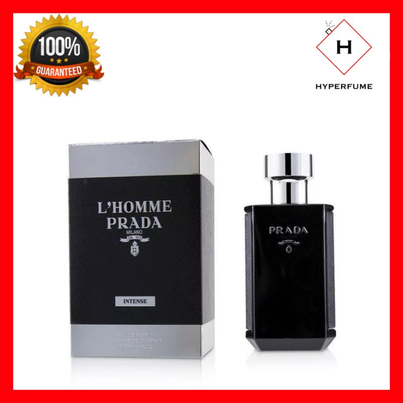 Prada L'homme Intense EDP | Shopee Singapore