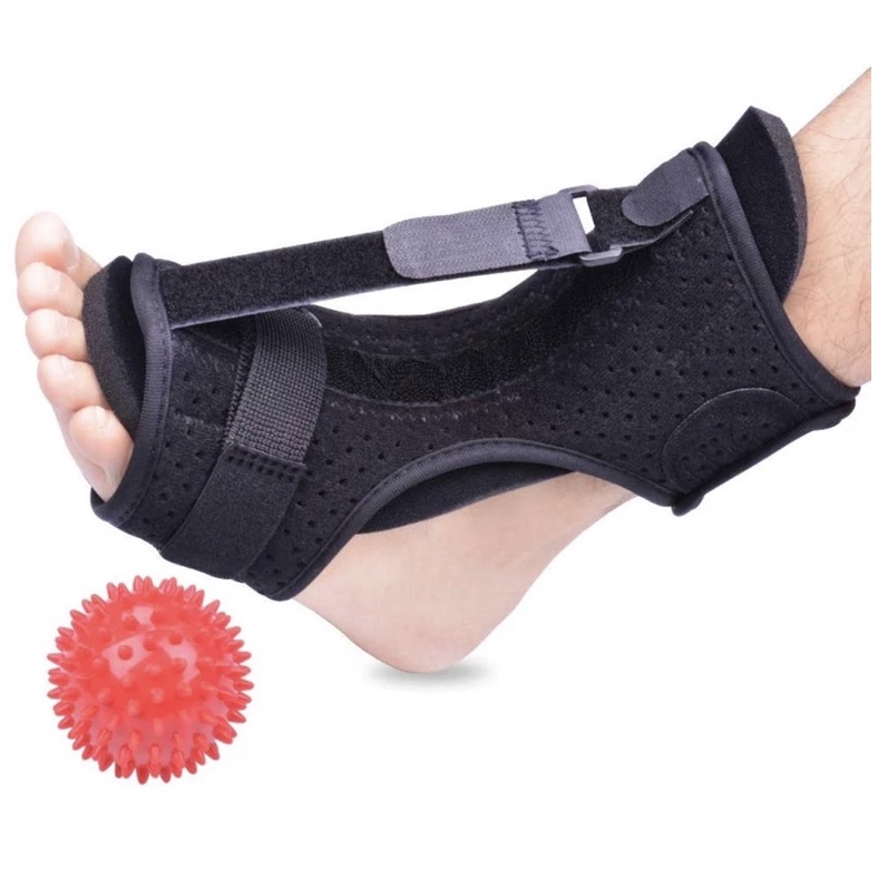 Diggtek Adjustable Orthotic Foot Splint with Elastic Strap Nighttime