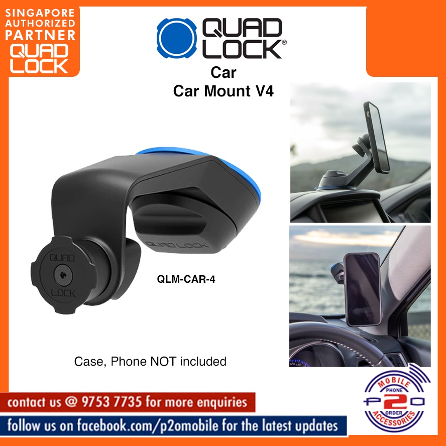 Quad Lock Car Mount Version 5 Shopee Singapore