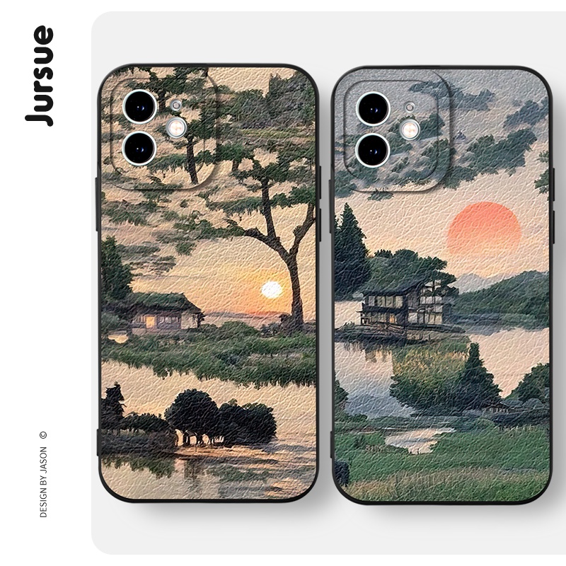 JURSUE Case Compatible for iPhone 16 15 14 13 12 11 Pro Max SE 2020 X