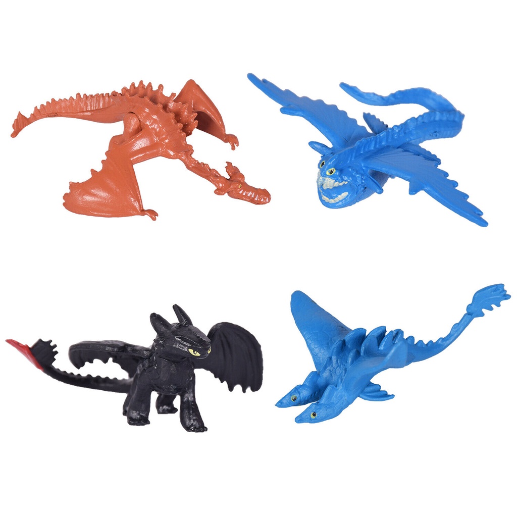 Pcs How 12 To Train Your Dragon Action Figures Hiccup Astrid Toothless