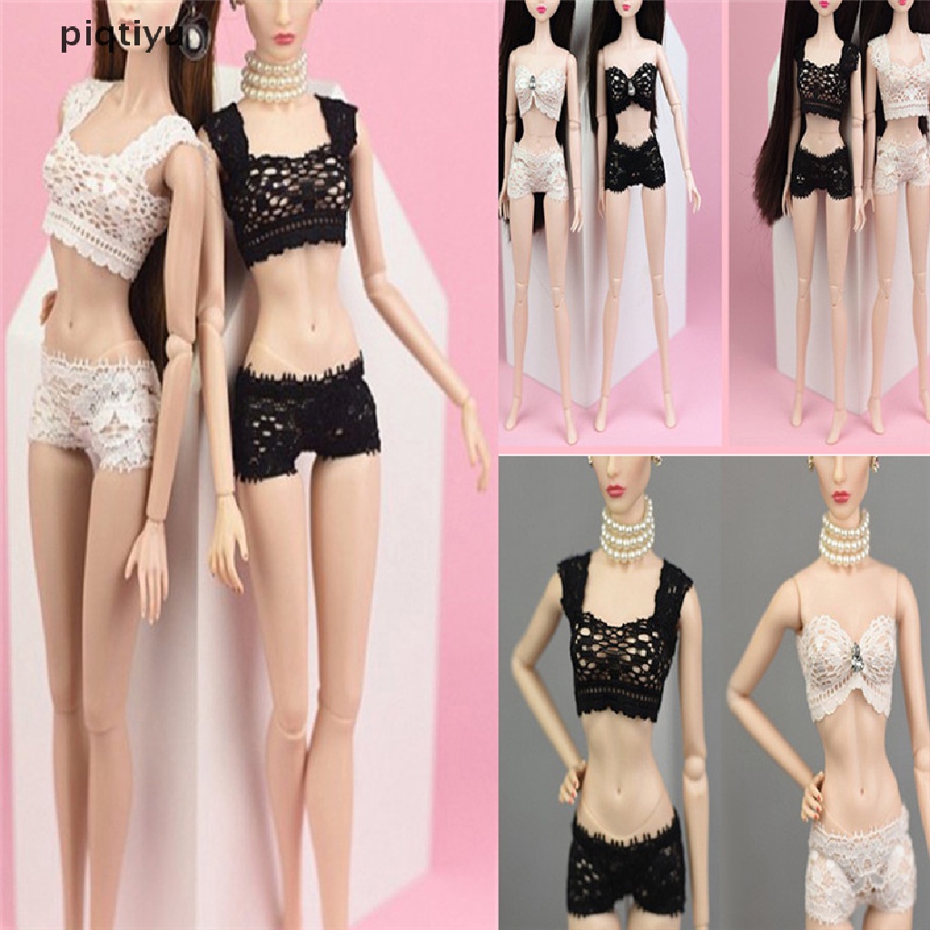 Piqt Mini doll accessories pajamas lace bra+underwear clothes for doll  clothes EN