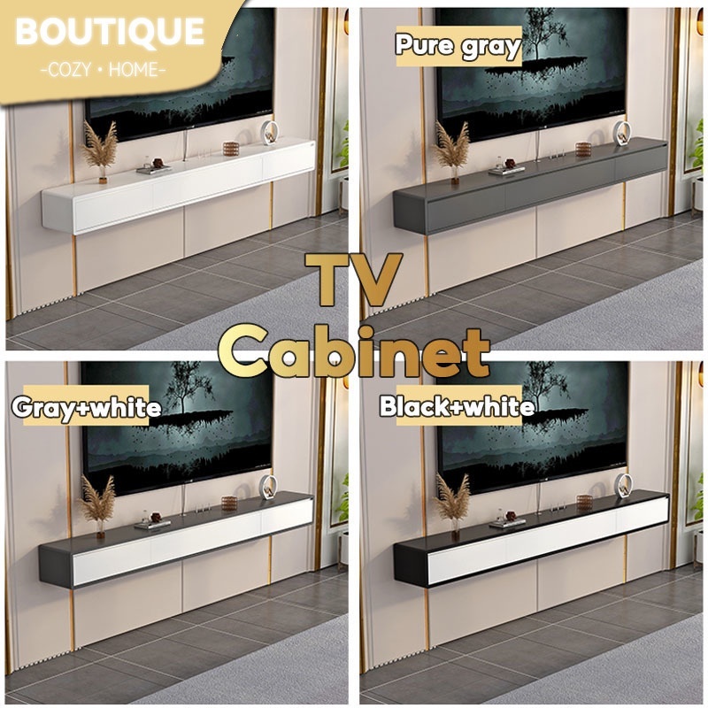 Solid Wood TV Nordic Luxury Wall Hanging TV Small
