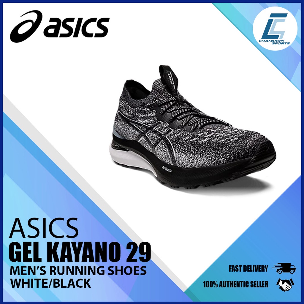 Asics Men's Gel Kayano 29 MK Running Shoes (1011B474-100) | Shopee ...
