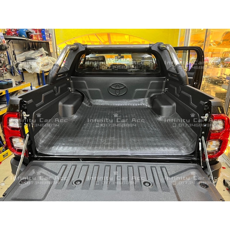 PARAMAT Hilux Vigo Revo Rocco PARAMAT Bedliner Trunk Rubber Mat Trunk ...