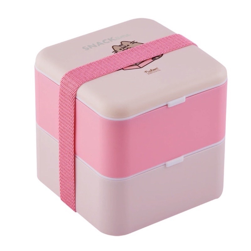 Pusheen The Cat 2 Tier Lunch Box Limited Edition (Pink) | Shopee Singapore