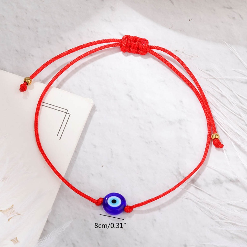 Red and black 2025 string bracelet