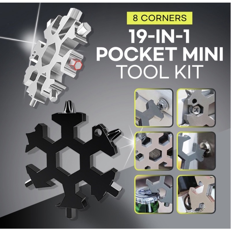 Pocket 19in1 Mini Tool Kit | Shopee Singapore