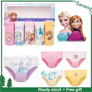 3Pcs/Lot Frozen Elsa Kids Girls Underwear Cartoon Pattern Modal