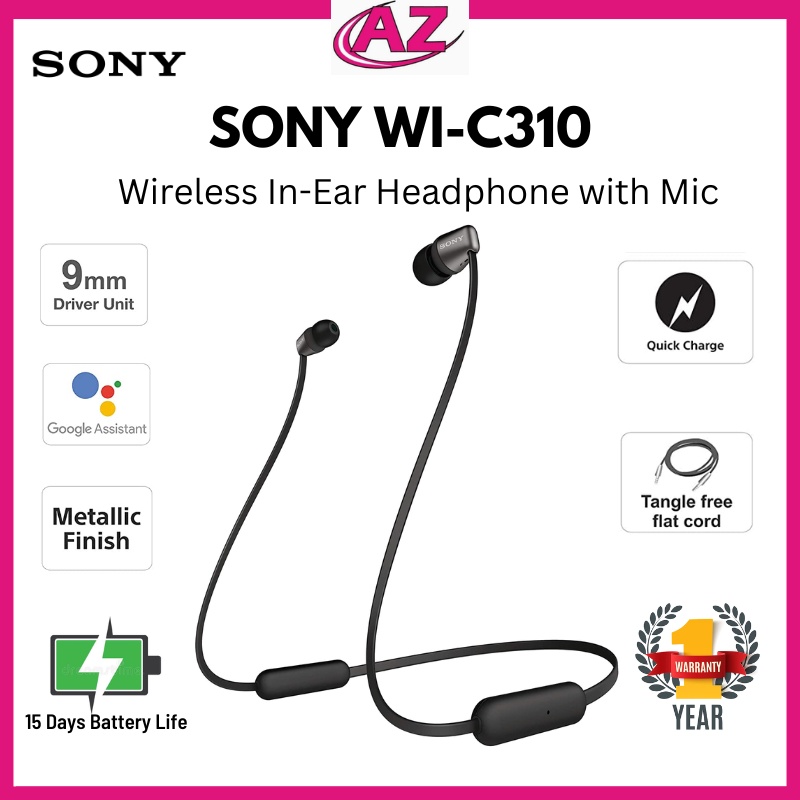 SONY WI-C310(N) GOLD - ヘッドホン