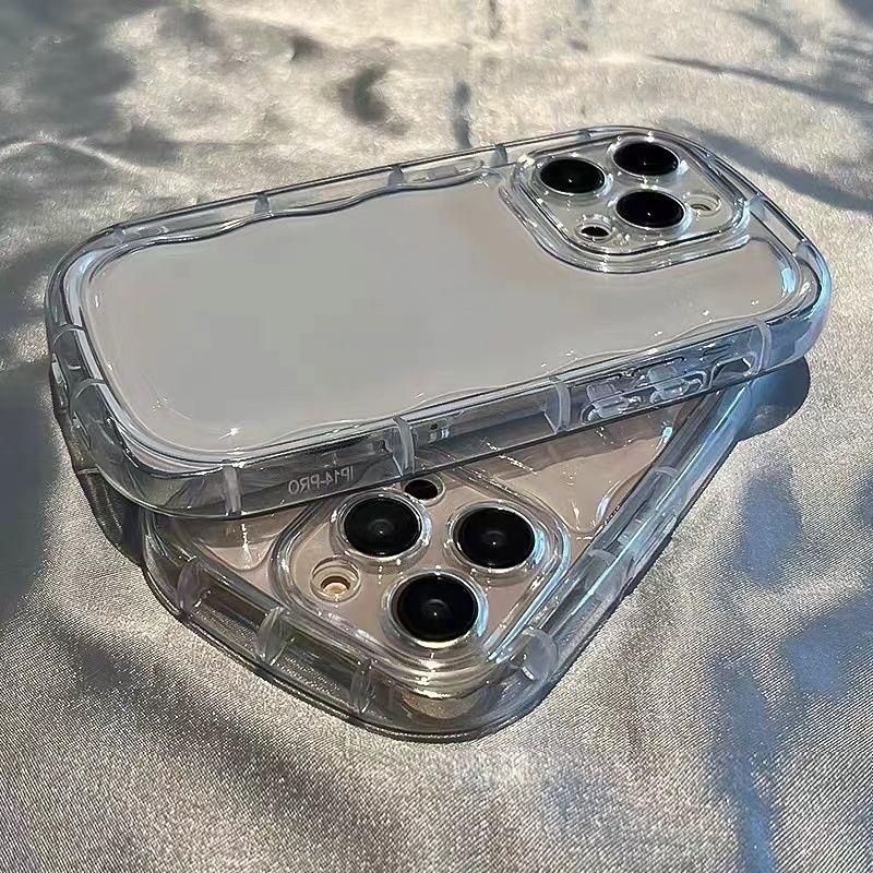 Thickened Clear Case for iPhone 16 15 14 13 12 11 Pro Max X Xr Xsmax 7 ...