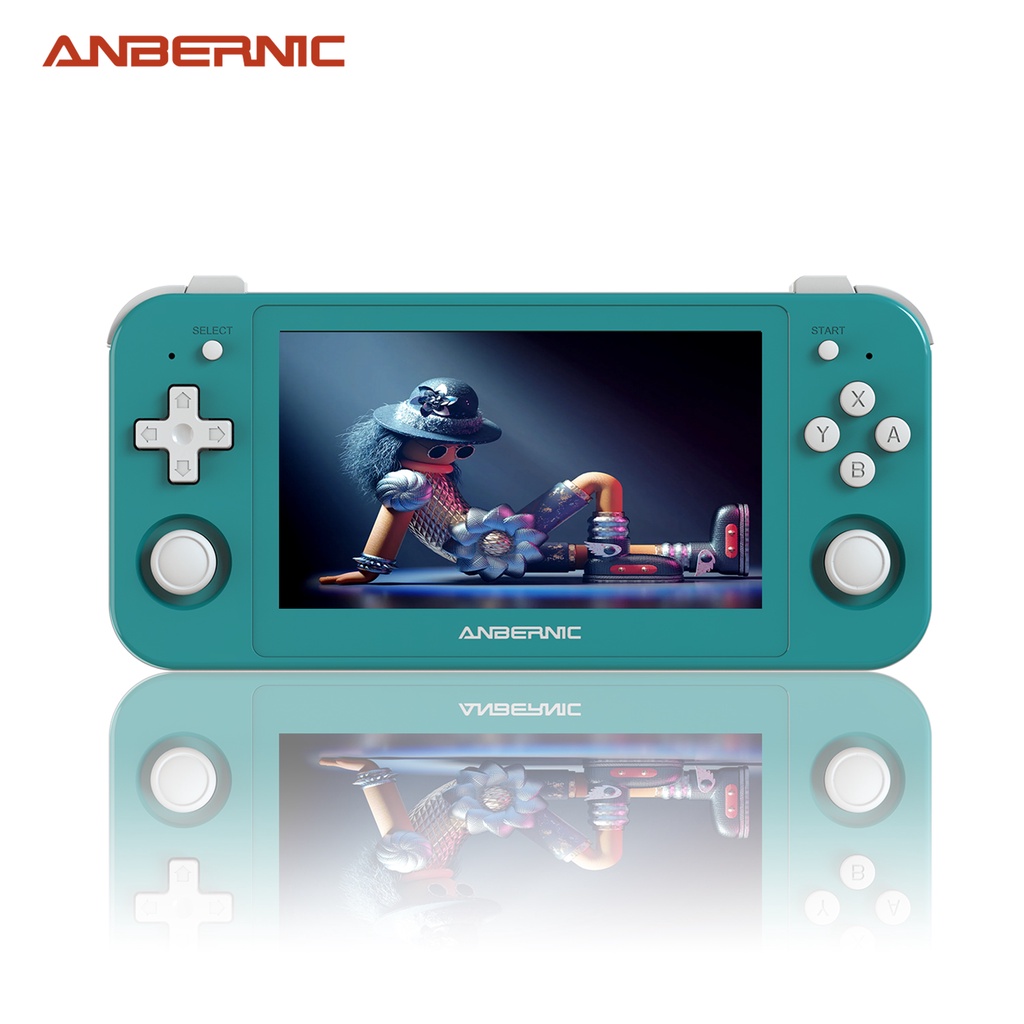 ジャンク　Anbernci RG505 青 ANBERNIC RG505 New Handheld Game Console Android 12 System Unisoc