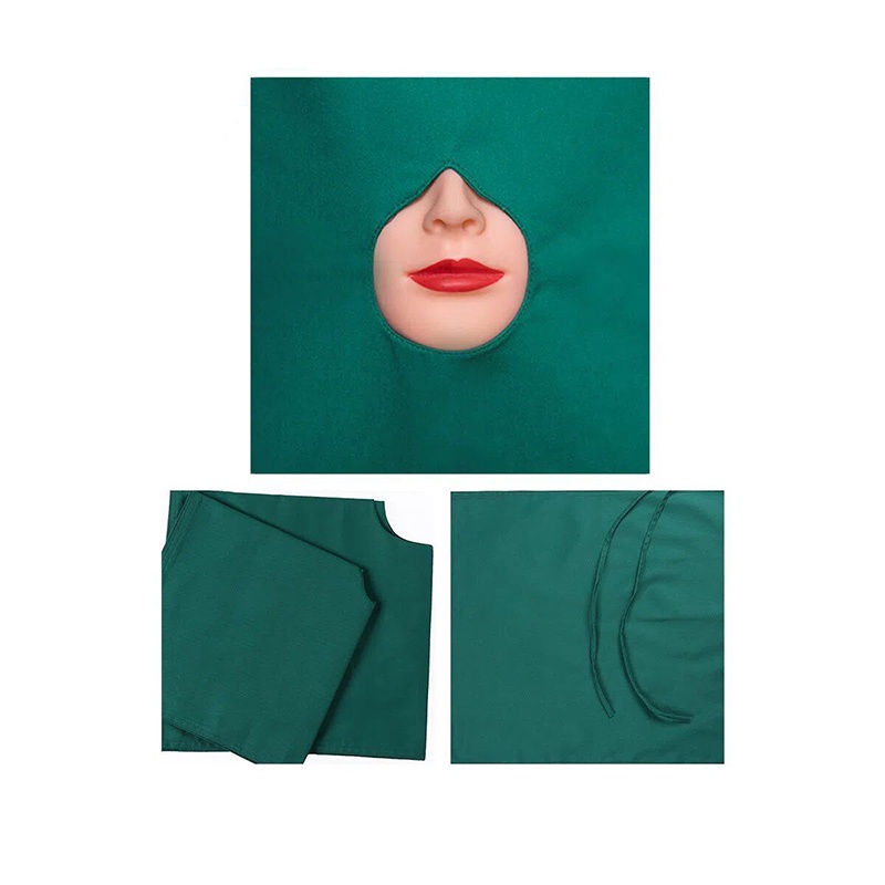 Dental Cavity Cotton Cloth Hole Towel Square Towel Oral Cavity Cloth