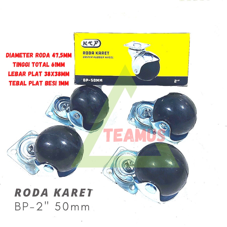 2 inch Round Rubber Wheels 2 inch Table Wheels 2