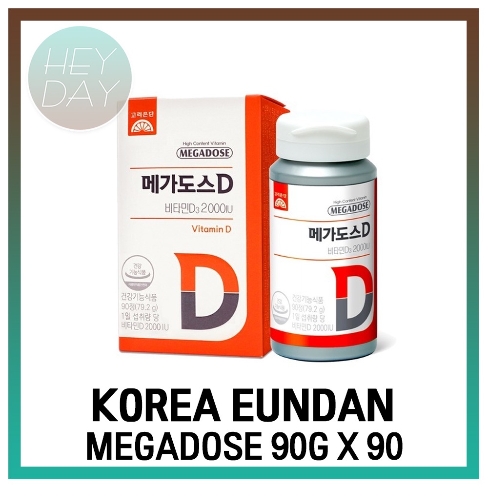 [Korea Eundan] Megadose 90g x 90 tablets/Vitamin D/Health Functional