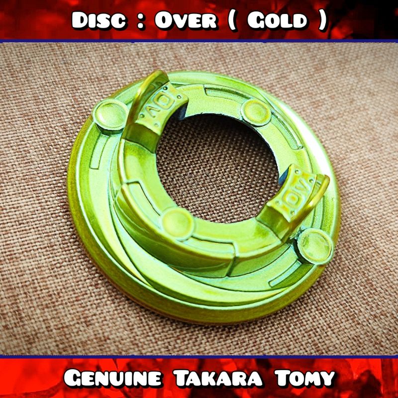 Disc : Over Gold Beyblade Takara Tomy ( From Astral Hello Kitty ...