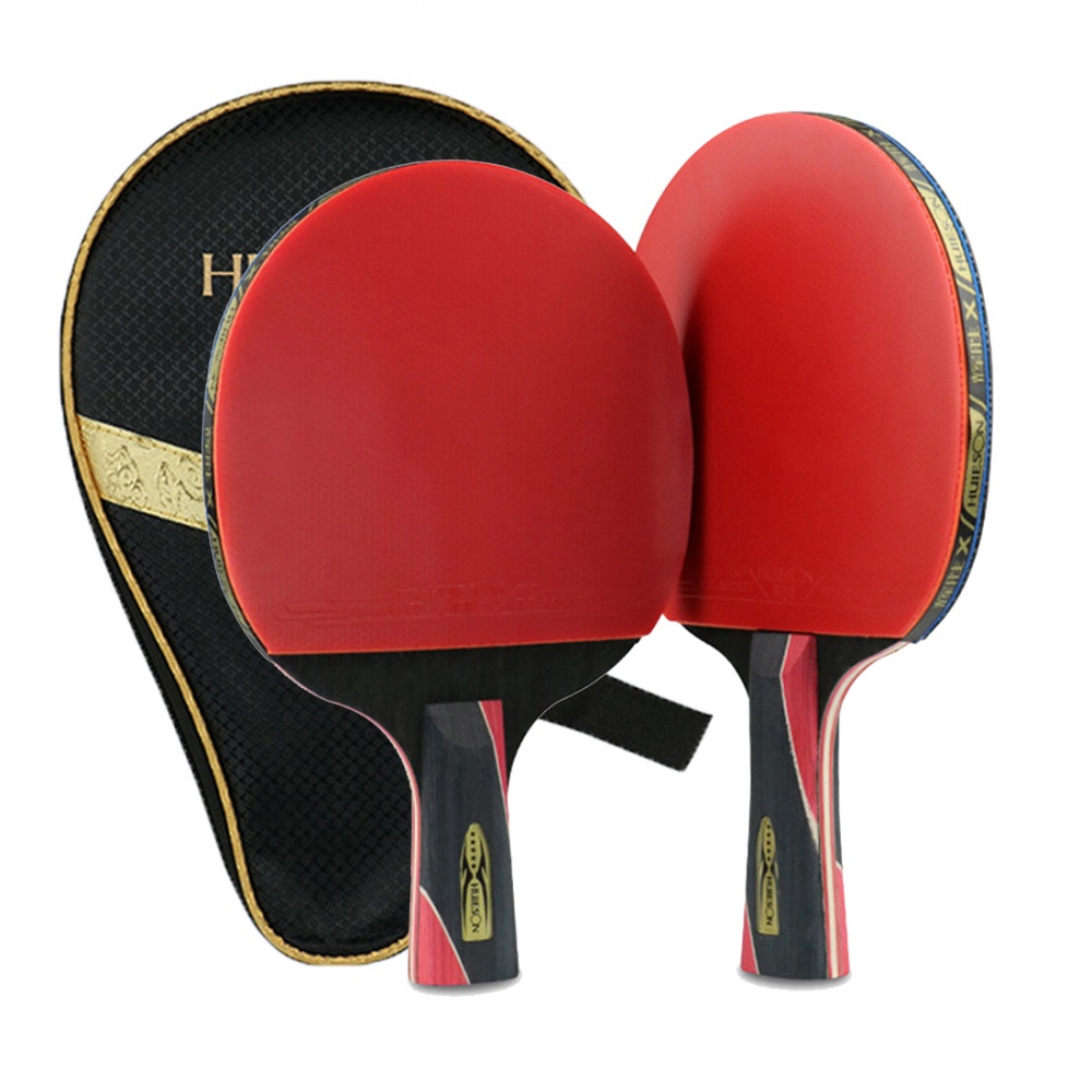 Pro Carbon Fiber Table Tennis Racket Short / Long Handle With RacketCase Shopee Singapore