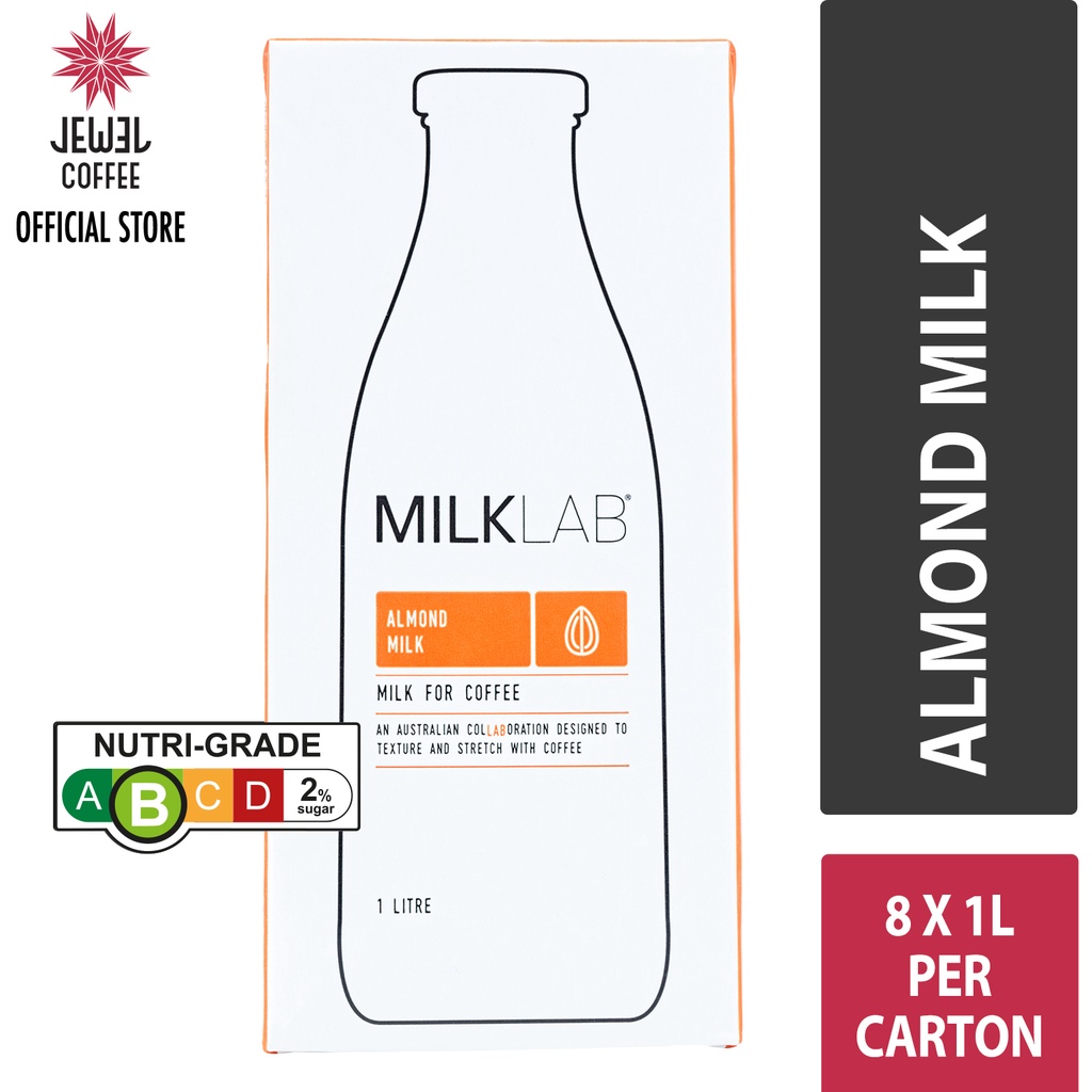 MilkLab Australian Almond Milk 1L x 8 Shopee Singapore