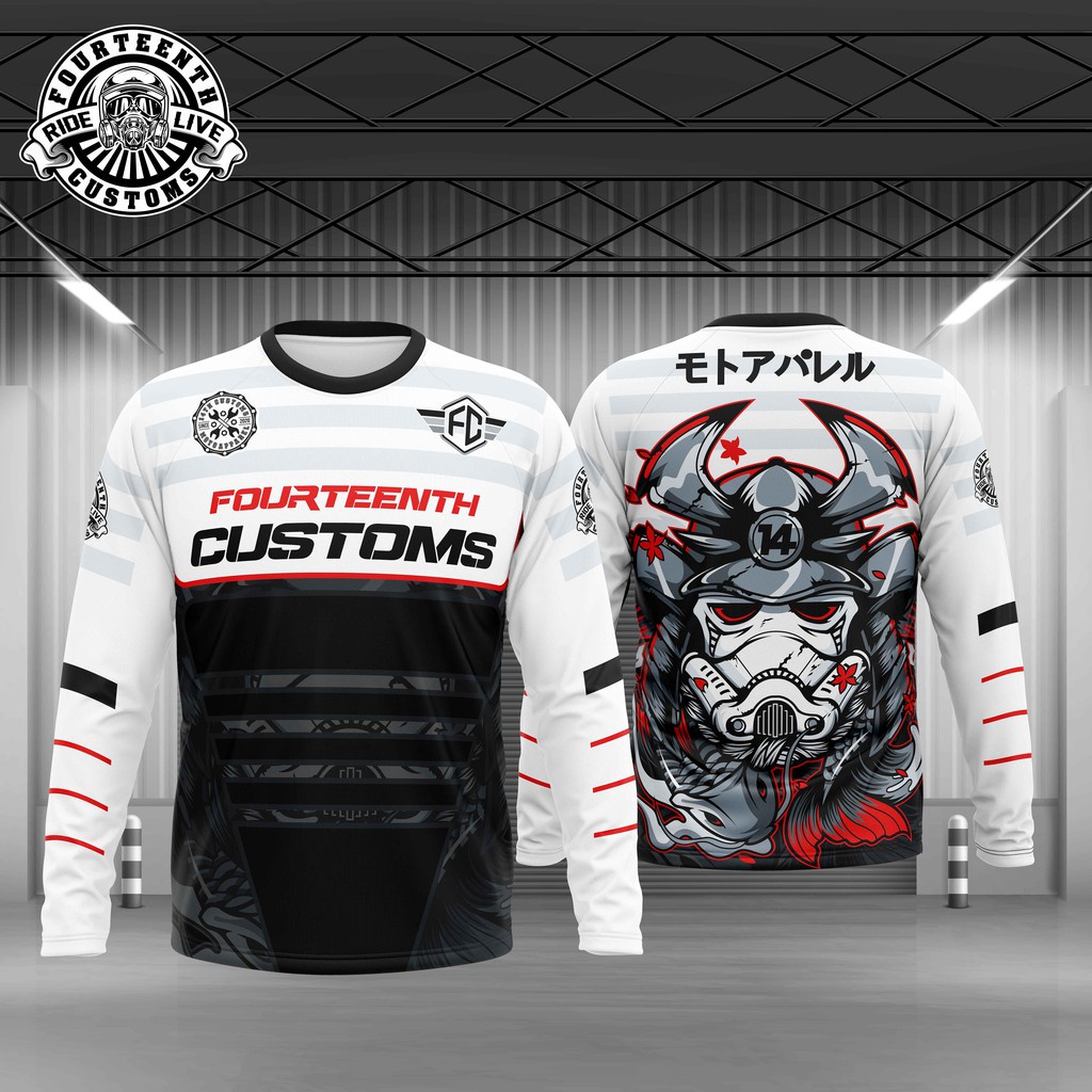 samurai cycling jersey