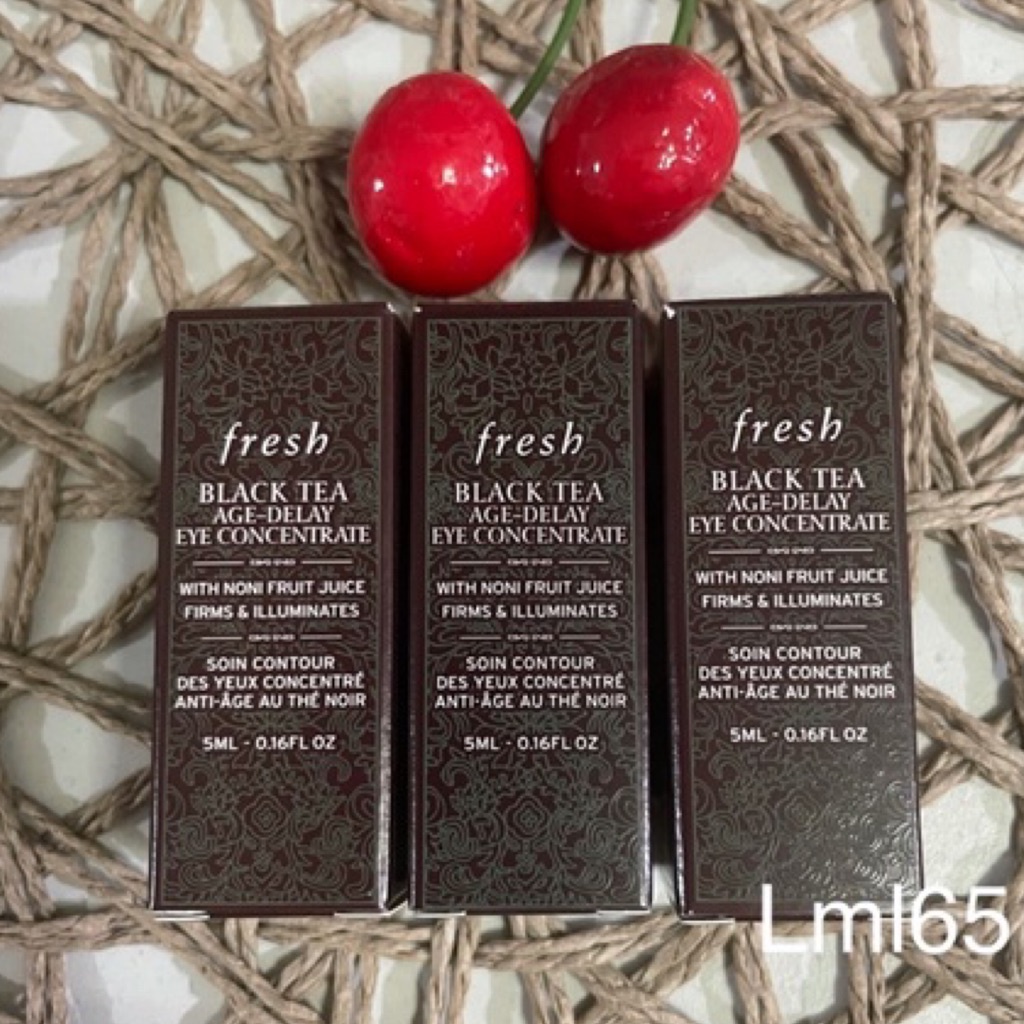 3pc set Fresh Black Tea AgeDelay Eye Concentrate (5ml) Shopee