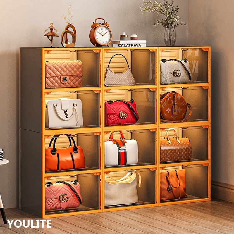 YOULITE Bag Storage Box Organizer Capacity Cosmetic Storage Box Bag