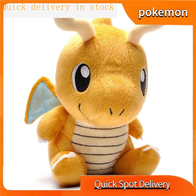 Direct sales Pokemon Plush Toy Dragonite 7 Cute Soft Stuffed Animal Doll Shopee Singapore