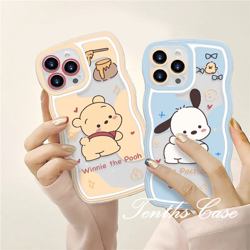Vivo V25e Y02 Y35 Y22 Y16 Y15A V23e V23 V20Pro V21 V21e V20SE Y21 Y21s Y20 Y20s Y17 Y15 Y12 Y11 Y21T Y33s Y20i Y12s S1 Y1s Y91C Y91i Y51Naughty Bear Phone Case Soft Clear Cover
