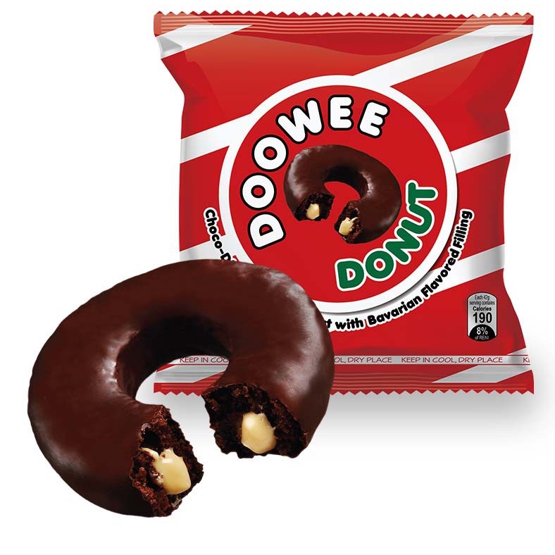 Doowee Donut Donut Jam Viral Vietnam Chocolate/Strawberry 30 Grams