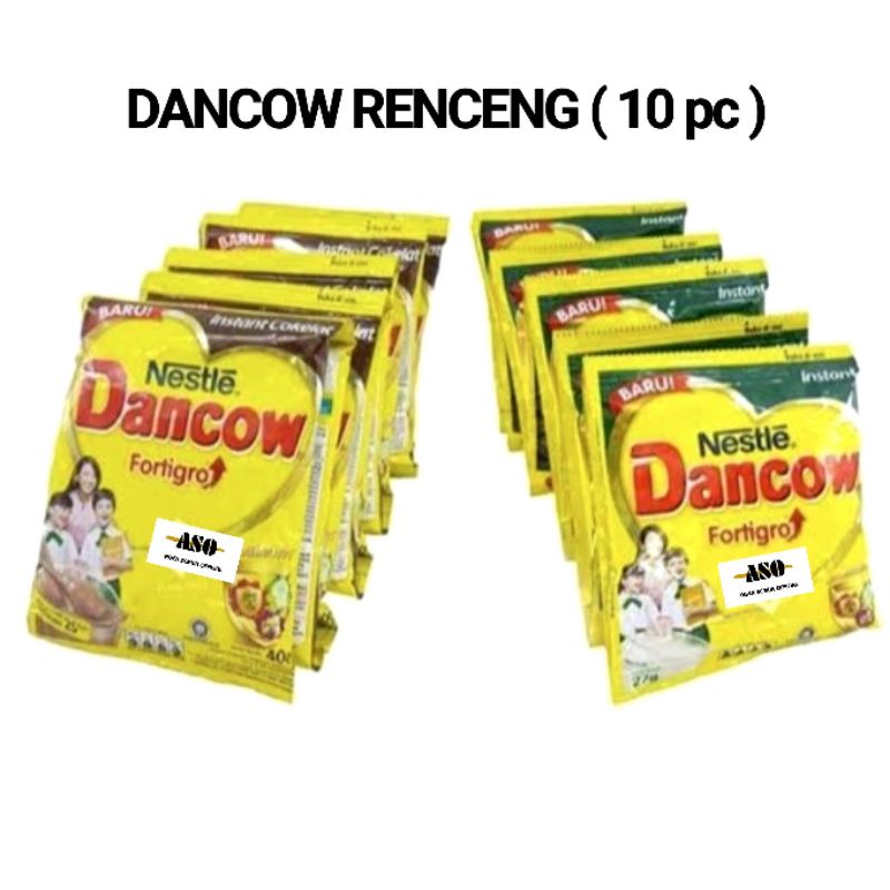 DANCOW fortigro susu bubuk RENCENG ( ISI 10 ) PROMO !!! - Gambar 2