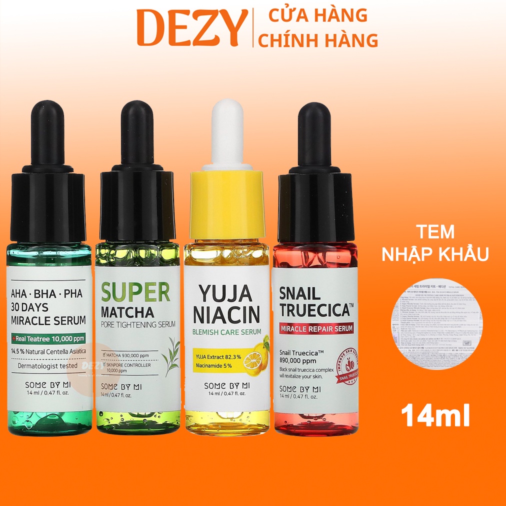 Some By Mi AHA BHA Serum Kit Moisturizes Acne Reducing Super Matcha No