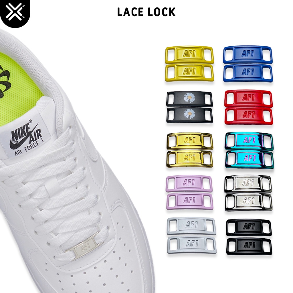 Air force 1 shoe lace cheap lock