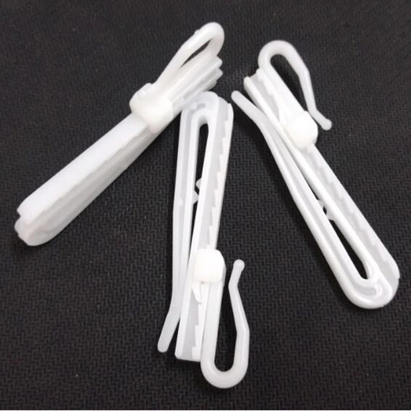 [Ready Stock] Adjustable Curtain Hooks Plastic Toughness Depth Pinch ...