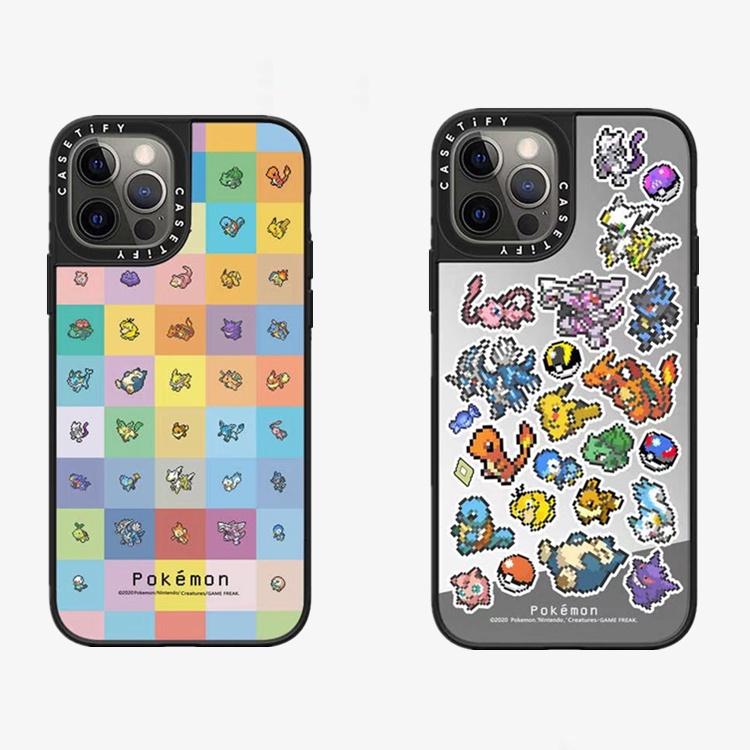 Pixel Pokémon Sticker outlet Mania Case iPhone 12 Pro Max