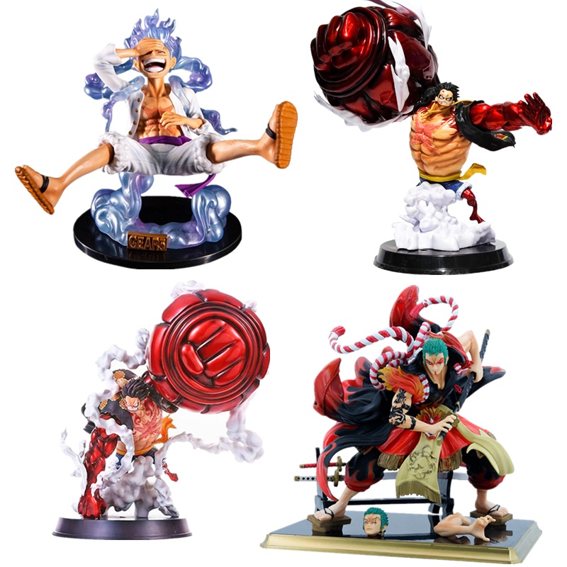 Anime Figurine One Piece Gear Fourth Luffy Figure Straw Hat Pirate