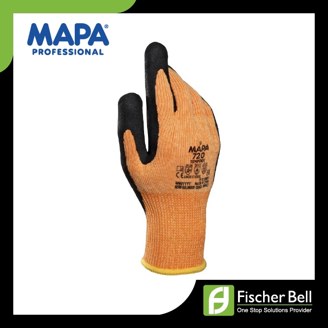 MAPA TempDex 720 Special Nitrile Grip Thermal Gloves | Shopee Singapore