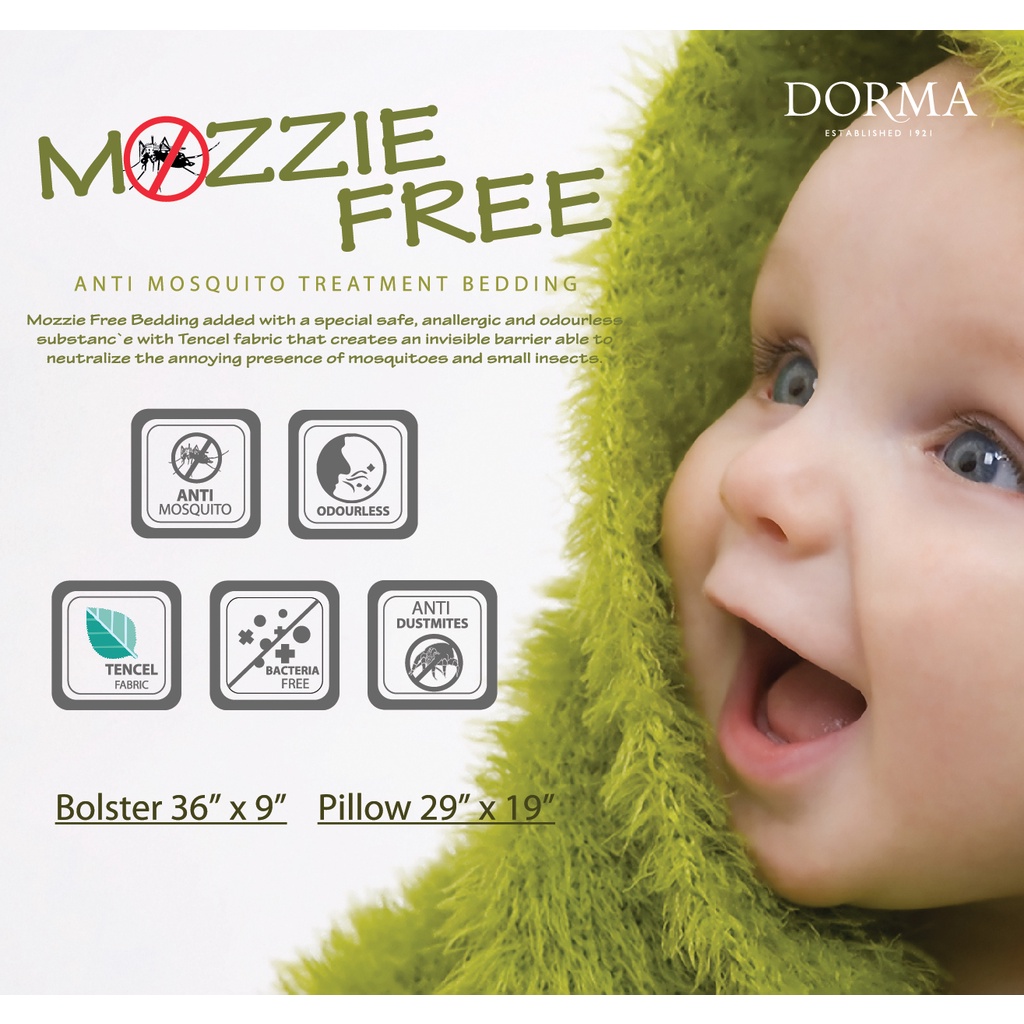 Dorma Mozzie Free Pillow Bolster Shopee Singapore