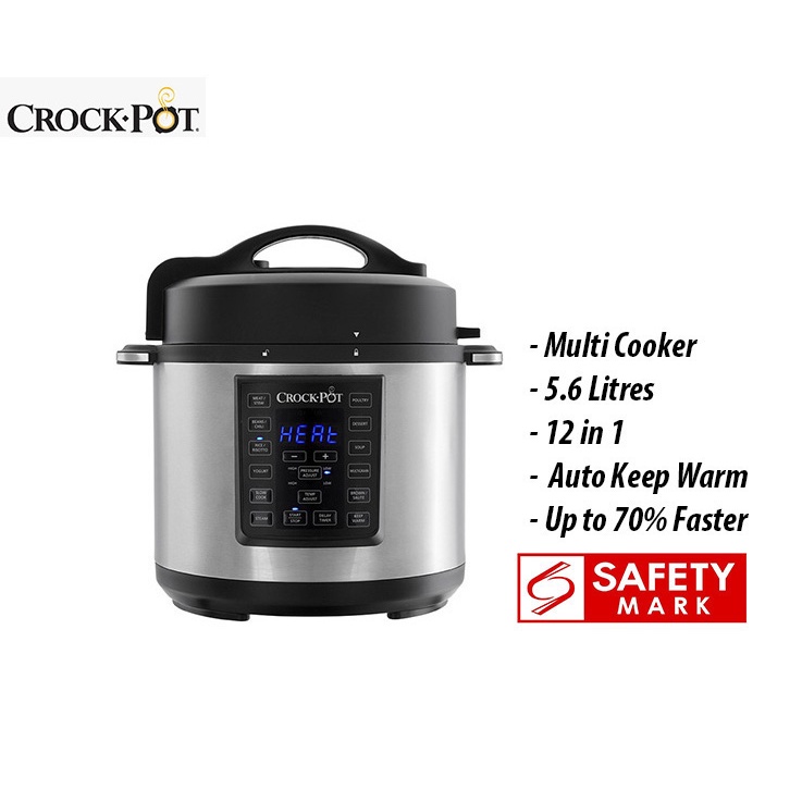 CrockPot 5.6L Express Pressure Cooker CSC051 Shopee Singapore