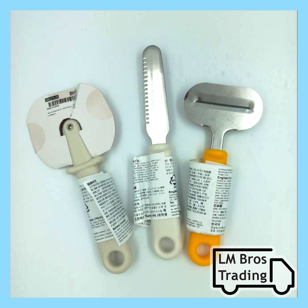 Ikea Uppfylld misc kitchen utensils (pizza slicer, butter spreader
