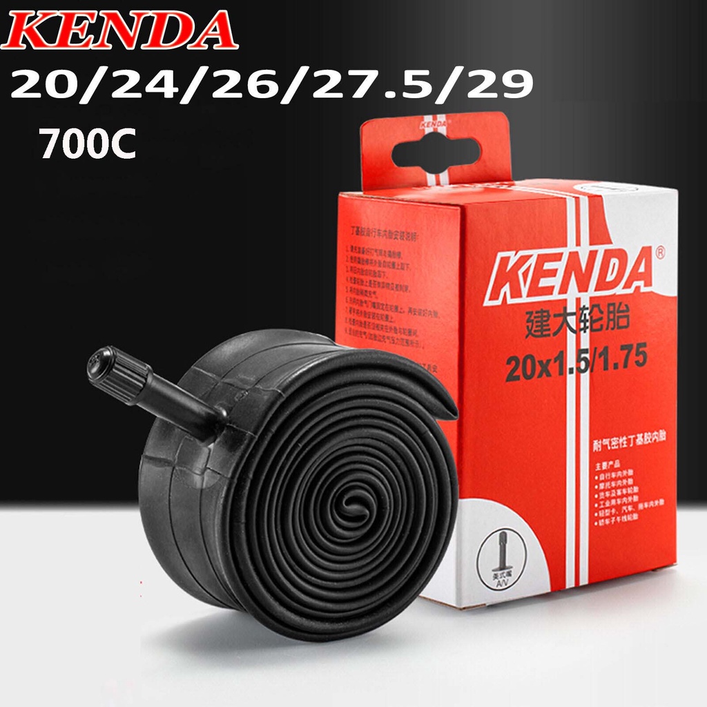KENDA Bicycle Inner Tube 20/24/26/27.5/29"/700C MTB Road Schrader