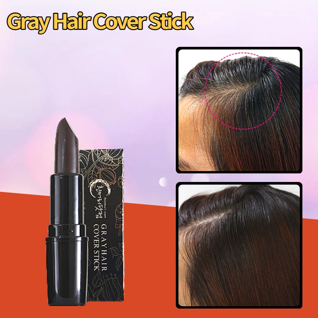 Moeta gray hair cover stick 3.5g Shopee Singapore