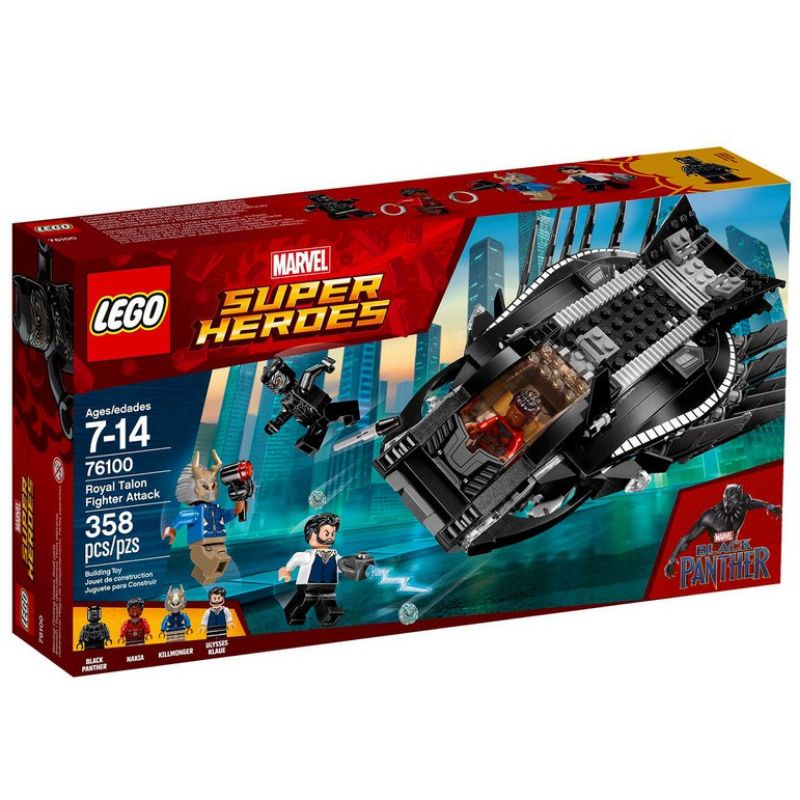 [KSG] LEGO Marvel 76100 Royal Talon Attack | Shopee Singapore