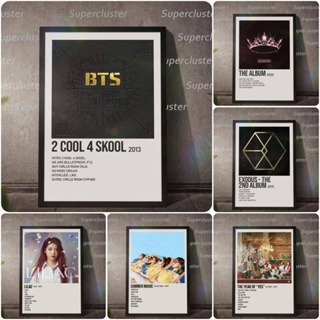 8PCS/Set Kpop Girl Group BLACKPINK Photocard BORN PINK ME SOLO ON THE  GROUND LALISA Single