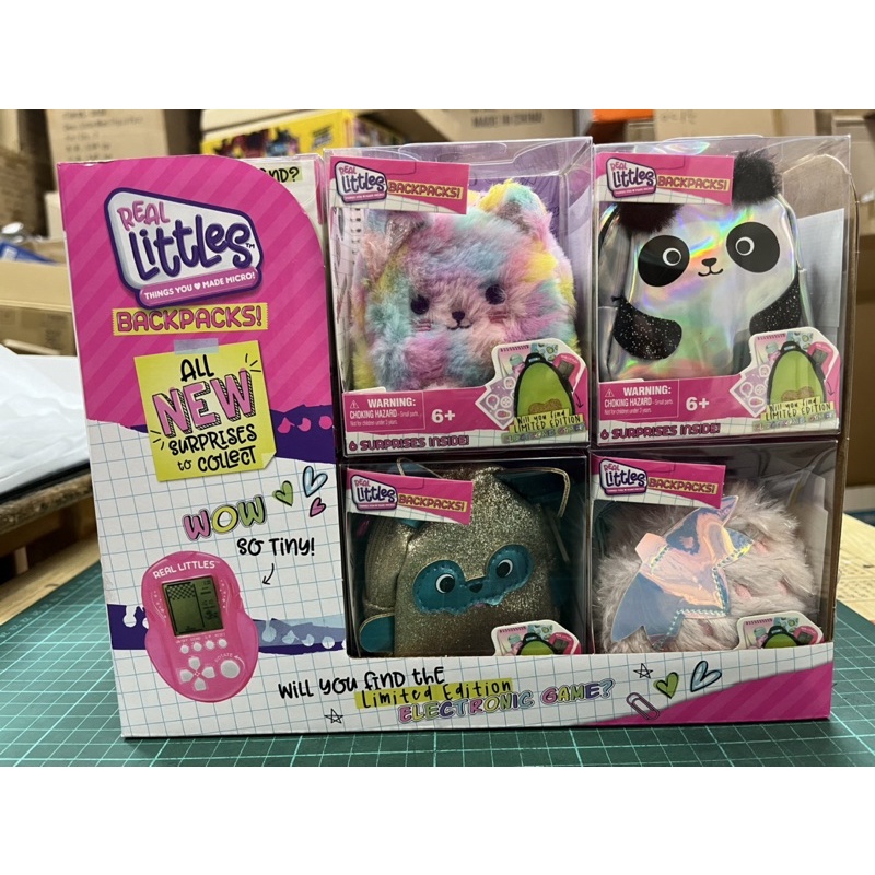 Original Price Real Littles Backpack S3 Single Vibrating Light Shopee