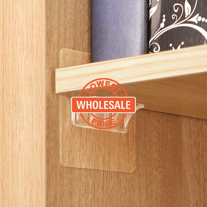 [Wholesale] Heavy Duty Shelf Support Wallmounted Wardrobe Shelf Racks