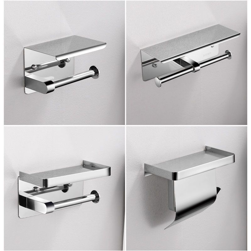 cny tissue box toilet roll holder no drill PerforationFree 304