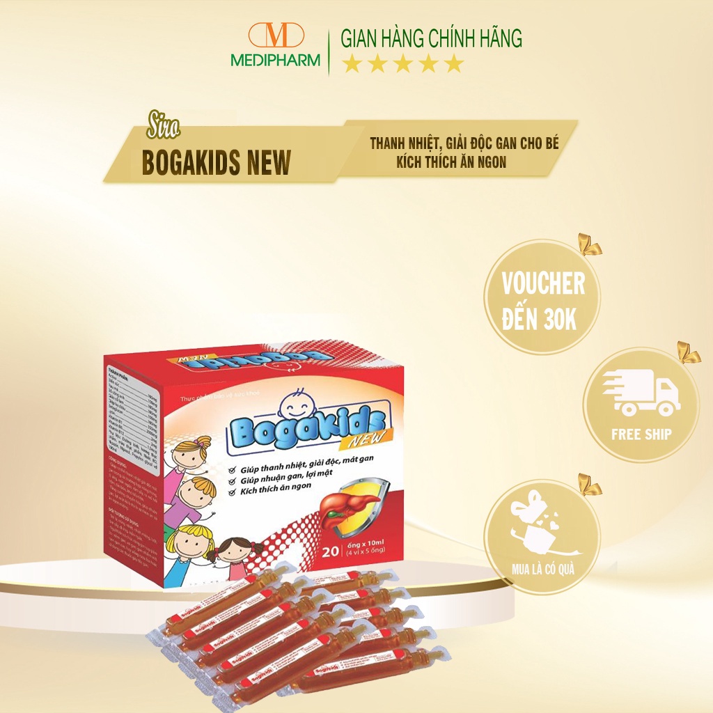 Bogakids New Syrup - Heat, Liver Detoxification, Rash Reduction, Boils ...