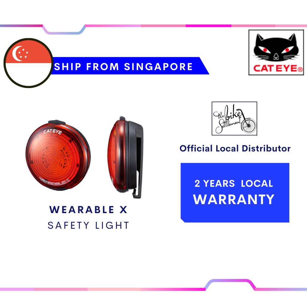 Cateye wearable best sale x rear light