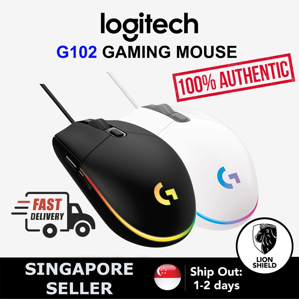[SG] Logitech G102 Gaming Mouse with Customizable RGB Lighting, 8000