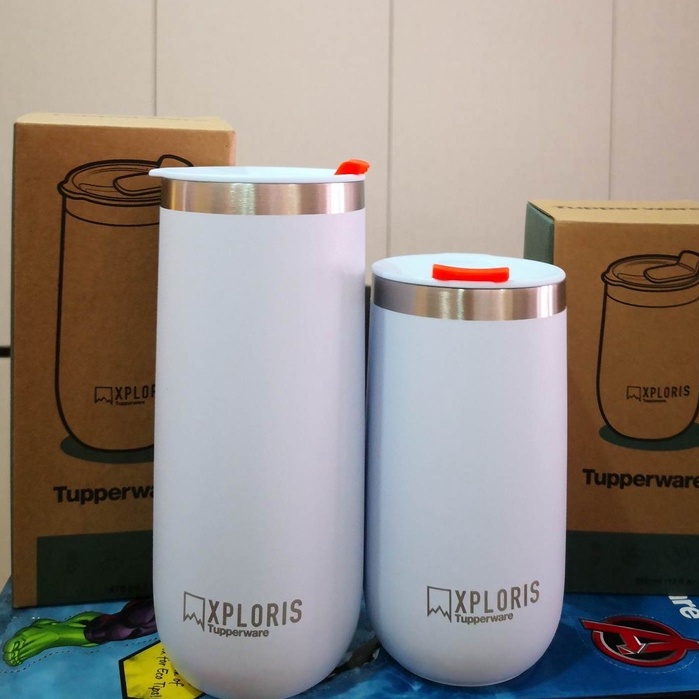 3 Jns: Tupperware Hot Cold Flask Tupperware Xploris Thermal Tumbler ...