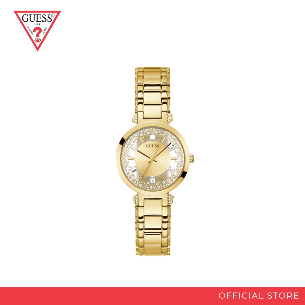 Gold tone bracelet on sale watch